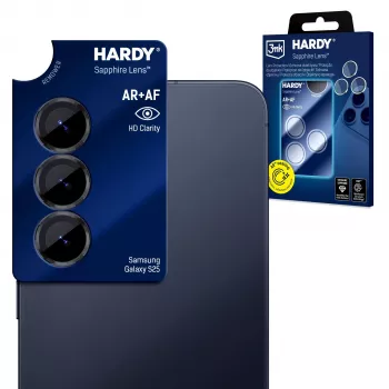 3MK PROTECTION Samsung Galaxy S25 - 3mk Hardy Safir-linse
