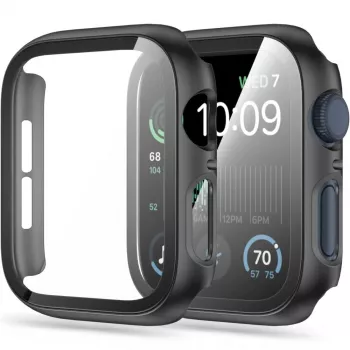 Tech-Protect Defense360 cover til Apple Watch 4/5/6/SE/1/2/3 (44mm) sort