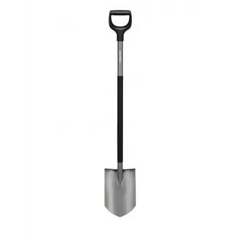 Fiskars Ergonomisk havespade spids D-greb borstål 1200mm