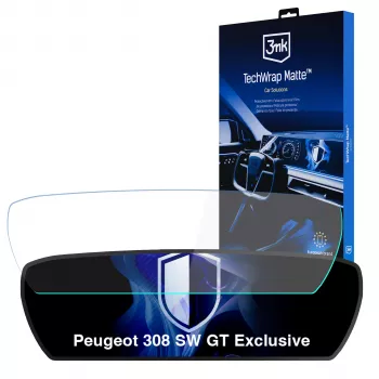 3MK PROTECTION TechWrap mat beskyttelsesfilm til instrumentbrættet til Peugeot 308 SW GT Exclusive