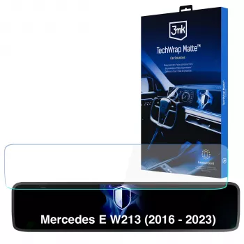 3MK PROTECTION Mercedes E W213 (2016 - 2023) - 3mk TechWrap mat skærmbeskyttelsesfilm til centerdisplayet