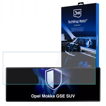 3MK PROTECTION Opel Mokka GSE SUV (2025 - ) - 3mk TechWrap mat skærmbeskyttelsesfilm til det midterste display