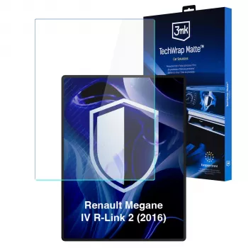 3MK PROTECTION Renault Megane IV R-Link 2 (2016) - 3mk TechWrap mat skærmbeskyttelsesfilm til centerdisplayet