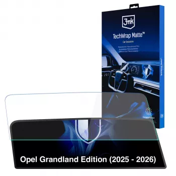 3MK PROTECTION Opel Grandland Edition (2025-2026) TechWrap mat beskyttelsesfilm til instrumentbrættet
