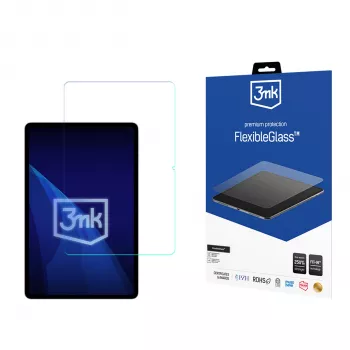 3MK PROTECTION FlexibleGlass skærmbeskyttelsesfolie til Honor Pad 20 12.1 / tablets op til 13 inch - Hybridglas, 7H, oleofobisk, fuld dækning, nem installation