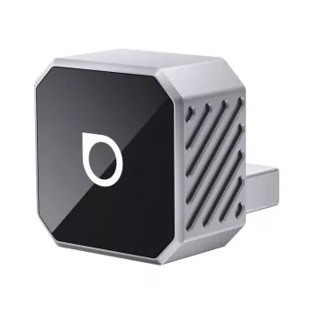 Ottocast Mini Pot CP88-T3 trådløs CarPlay / Android Auto adapter, sølv (CP88-T3)