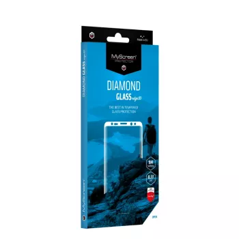 MYSCREEN PROTECTOR MS Diamond Glass Edge 3D Vivo V30 5G sort panserglas skærmbeskyttelse