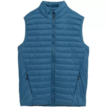 4F herre-denimvest M062 - knapstolpe ærmeløs, regular fit, XL