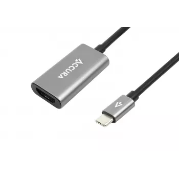 Accura USB-C til HDMI 4K 60Hz adapterkabel M/F 0,23m