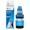 G&G påfyldningsblækflaske til Canon GI-590C cyan 70 ml, farvestofbaseret