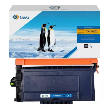 G&G XXL tonerkassette kompatibel med Brother TN-3610XL