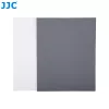 JJC GC Series 2-i-1 Fotografi-Kalibreringskort-Sæt – 18% Gråkort & Hvidbalancekort, 20 x 25 cm, Robust Plastik, med Bærestrop