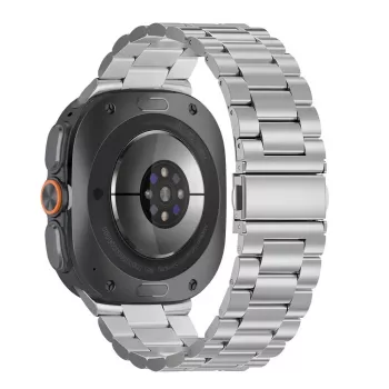 TECH-PROTECT rustfrit stål-ledarmbånd til Samsung Galaxy Watch Ultra 1 / 2 (47mm) - sølv