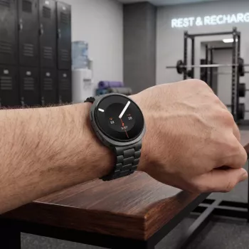 TECH-PROTECT rustfrit stål-armbånd til Samsung Galaxy Watch 8 / 9 / Classic (40 / 44 / 46 mm) sort