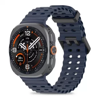 Tech-Protect Iconband Pro silikone-armbånd til Samsung Galaxy Watch Ultra 1/2 47mm blå