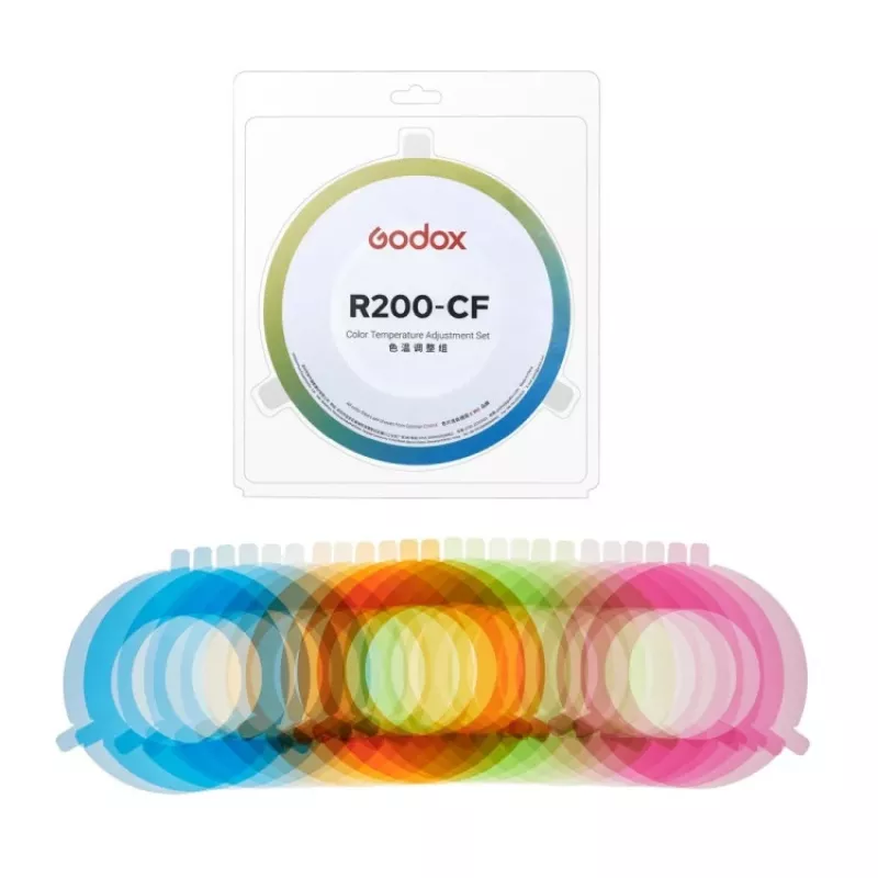 Godox R200-CF Farvesæt til R200 Ringblitz