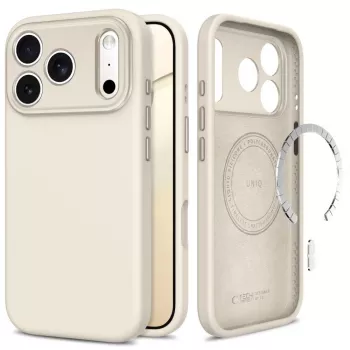 TECH-PROTECT UNIQ MagSafe Clear-cover til iPhone 17 Pro / 18 Pro titanium