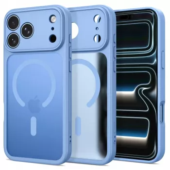 Tech-Protect BasicMag MagSafe-cover til iPhone 17 Pro / 18 Pro mat lyseblå