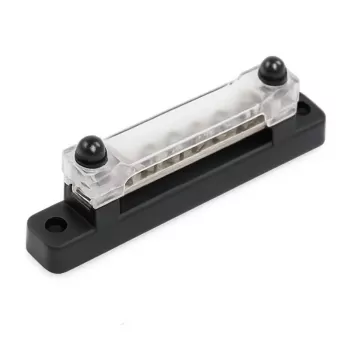 Busbar Solvian 150A 12P M4 med tilslutninger