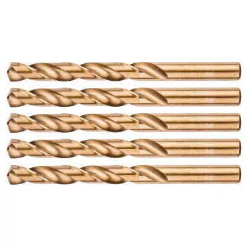 NEO TOOLS HSS-Co Spiralbor af cobalt til metal, 12,0 mm, 5-pak (DIN 338, 135° spidsvinkel)