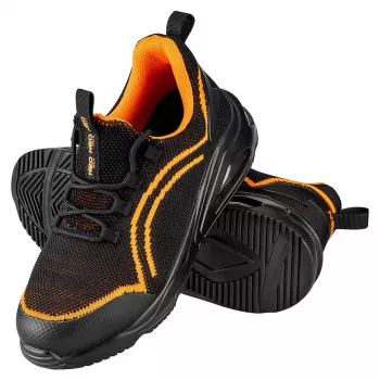 NEO TOOLS Herre-sikkerhedssko S1 SR Neo Air, Stålnæse, Orange, Størrelse 39