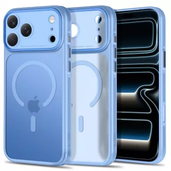 TECH-PROTECT MagPrime MagSafe-cover til iPhone 17 Pro / 18 Pro mat lyseblå