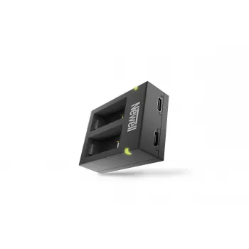 Newell dobbelt-USB-lader til GoPro AHDBT-901-batterier