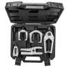 NEO TOOLS styrekugleafdeler-sæt 5-dele, smedet stål kugleledsafdeler-kit med plastkuffert