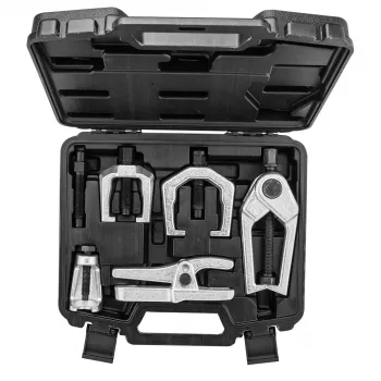 NEO TOOLS styrekugleafdeler-sæt 5-dele, smedet stål kugleledsafdeler-kit med plastkuffert