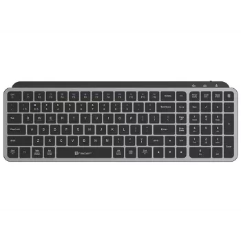TRACER STONE RF 2.4G+BT trådløst tastatur, QWERTY US International, sort