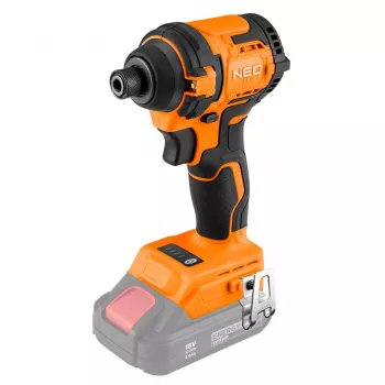 NEO TOOLS 04-612 børsteløs slagskruetrækker 18V, 300Nm, 1/4 inch sekskant, kompakt, Energy+, uden batteri