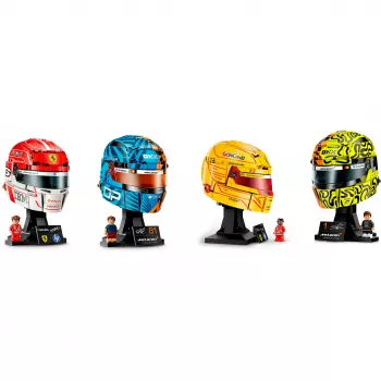 LEGO F1 hjelme bundle