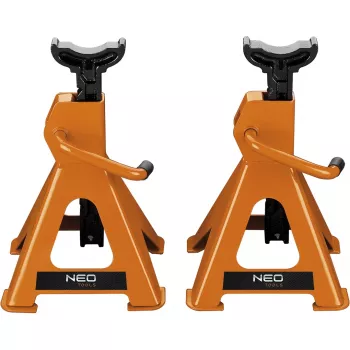 NEO TOOLS 3 ton donkraftstøtte, 295-415 mm højde, par
