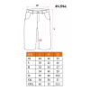NEO Tools 81-276-L beskyttelsesshorts størrelse L grå/sort
