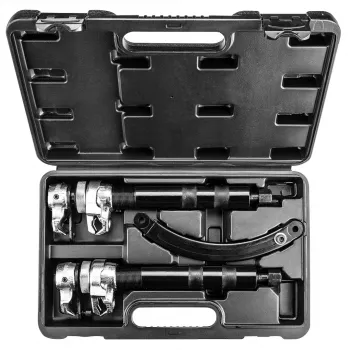 NEO TOOLS TOP-11-796 Fjederklemme-sæt, 2 dele, 370 mm, 1200 kg kapacitet, smedede kroge, Sortoxideret