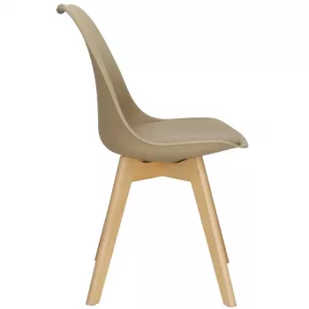 NO NAME SPISESTUESTOOL BEIGE DC0019 47X41X82