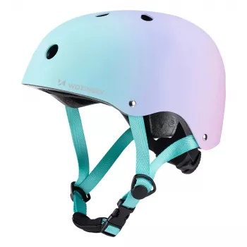 Wozinsky BMX-/løbehjulshjelm 48-52 cm - Pink Gradient