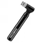 ROCKBROS JG-PB-11 cykelreparationssæt med 120-PSI-minipumpe, 16-i-1-multitool, klæbefri lapper, dækjern, opbevaringstaske - sort