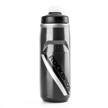 ROCKBROS termisk cykelflaske 620 ml BPA-fri gradient sort