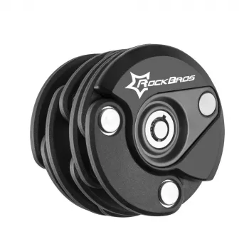 ROCKBROS WL798 Folding U-Lock Bike Lock - Black