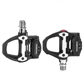 Rockbros P602 SPD-SL Compatible Clipless Road Pedals - Black