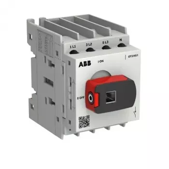 ABB OTOT25G1-4MSN2Plus Load Break Switch, 25 A, Frame G1, 4-Pole