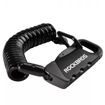 ROCKBROS RBK6N Combination Bike Lock, Green