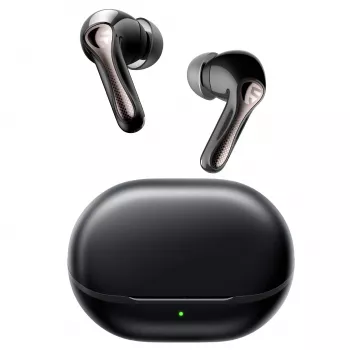 Soundpeats Air5 Pro trådløse hovedtelefoner med hybrid-ANC, LDAC, Bluetooth 5.3, sort