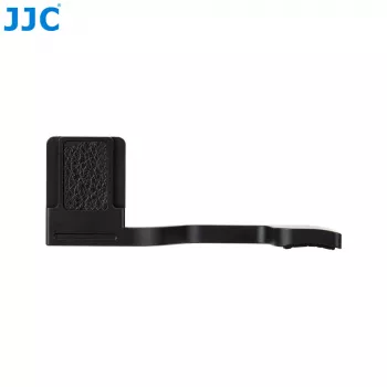 JJC TA-XT50 tommelfingerstøtte til Fujifilm X-T50 – aluminiumslegering, hot-shoe-montering, sort