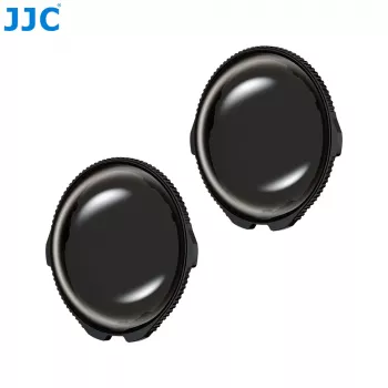 JJC TLP-X5ND16 2-pak ND16 neutraldensitetsfilter til Insta360 X5 – hærdet glas, flerlagspåført, 4-trins lysreduktion