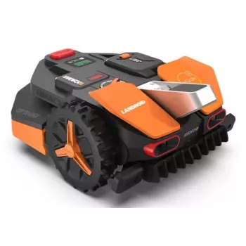 Worx Landroid WR202E robotplæneklipper med intelligent navigation, 250 m², Cut-to-Edge, 20-50 mm, Wi-Fi & Bluetooth, regnsensor, 20V PowerShare