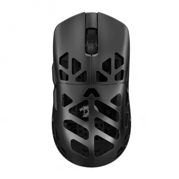 Redragon PRISM PRO M997-PRO-1K Kablet RGB Gaming-mus, 16000 DPI, 10 programmerbare knapper, sort