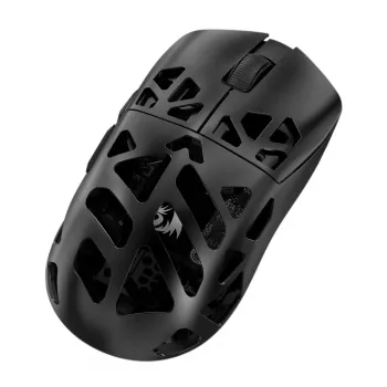 Redragon PRISM PRO M997-PRO-1K Kablet RGB Gaming-mus, 16000 DPI, 10 programmerbare knapper, sort