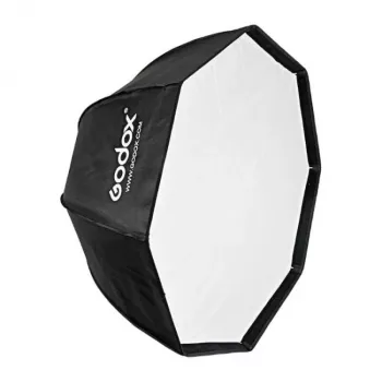 Godox SB-UBW95 95cm Octagonal Umbrella Softbox with Bowens Mount, Silver Interior, Diffusers and Carry Bag